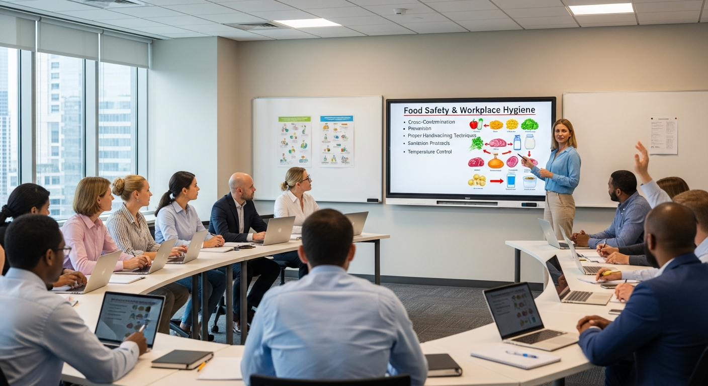 Hijyen eğitimi sınıf ortamı ve MEB onaylı sertifika süreci